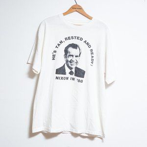 Rare Nixon in '88 Campaign T-shirt Size L